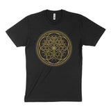 Flower of Life - Gold - Unisex T-Shirt