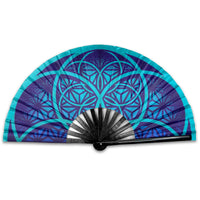 Flower of Life - Hand Fan