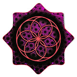 Flower of Life - UV Pink- LED Flow Star