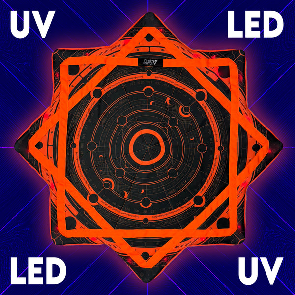 Celestial Compass - UV / LED Flow Star