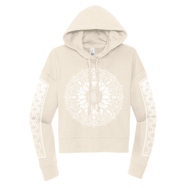 Sunflower cropped hoodie sale