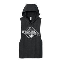 MMXXIV - Black - Hooded Muscle Tank