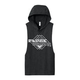 MMXXIV - Black - Hooded Muscle Tank