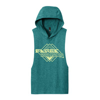 MMXXIV - Aqua- Hooded Muscle Tank