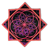 Flower of Life - UV Pink- Flow Star