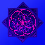 Flower of Life - UV Pink- Flow Star