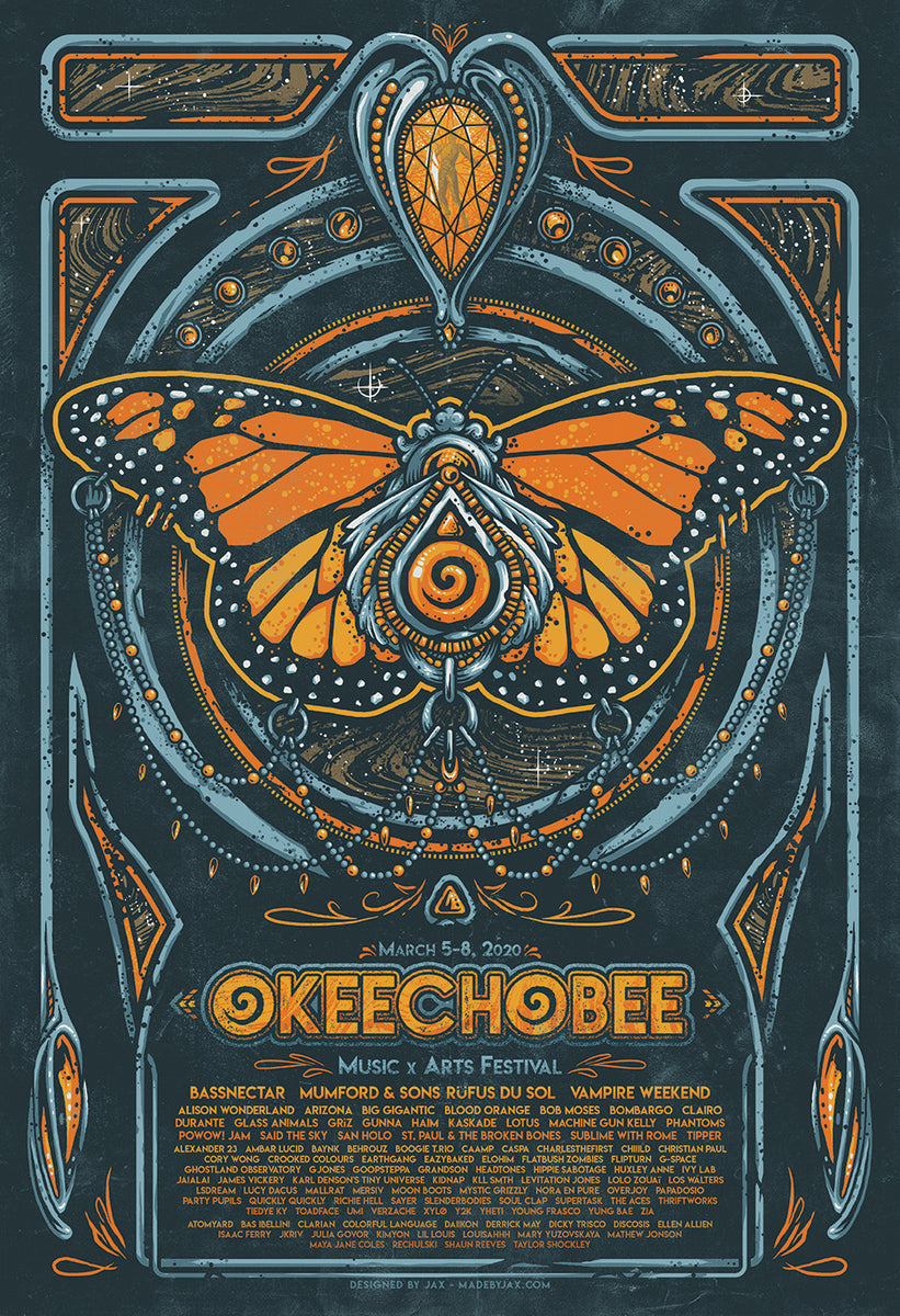 Okeechobee 2020 Festival Poster – First Earth